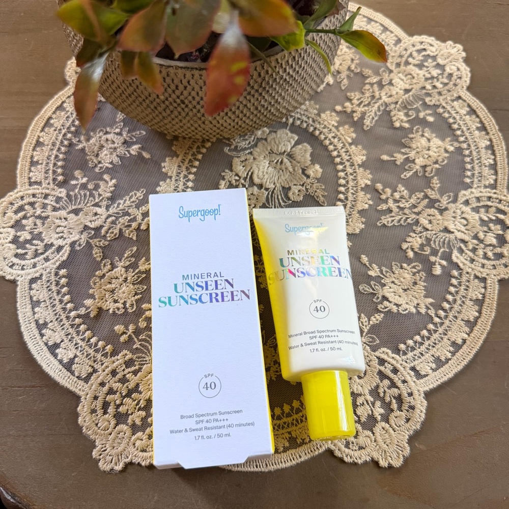 TWO Supergoop! Mineral Unseen Sunscreen SPF 40